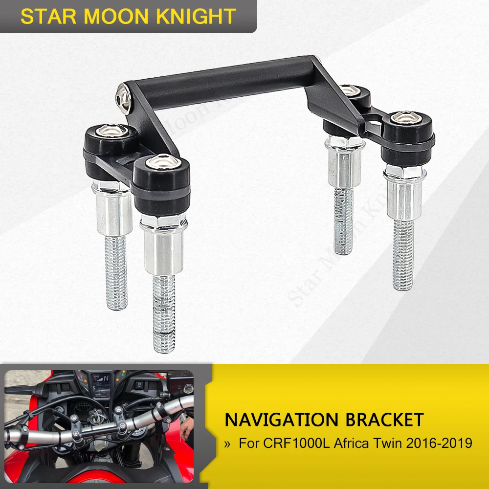 Motorcycle Stand Holder Phone Mobile Phone GPS Plate Bracket for CRF1000L Africa Twin 2016-2019
Motorcycle Stand Holder Phone Mobile Phone GPS Plate Bracket for CRF1000L Africa Twin 2016-2019