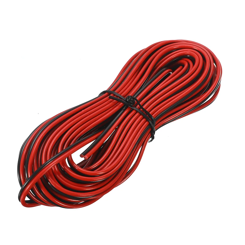 Speaker Cable 10m 2*0.5mm Audio Core Wire For Home Stereo HiFi/Car Audio System Red And Black
Speaker Cable 10m 2*0.5mm Audio Core Wire For Home Stereo HiFi/Car Audio System Red And Black