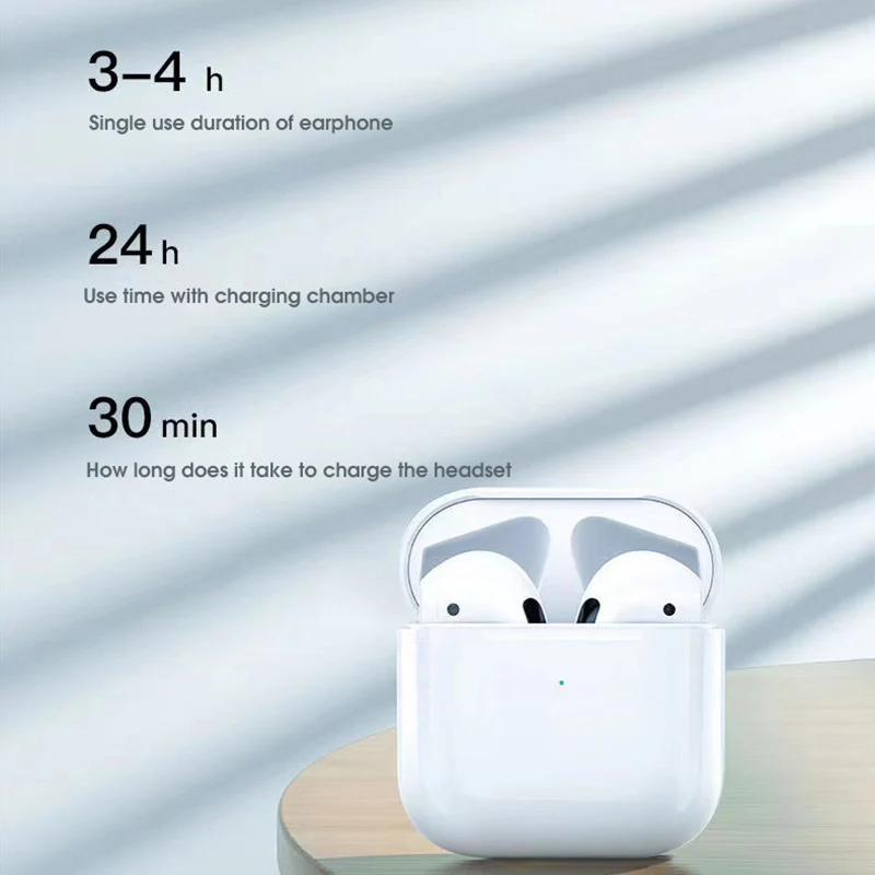 Беспроводные наушники Pro 4, TWS, Bluetooth 5,0, Hi-Fi, TWS, спортивные стерео наушники-вкладыши, беспроводная гарнитура, наушники
Беспроводные наушники Pro 4, TWS, Bluetooth 5,0, Hi-Fi, TWS, спортивные стерео наушники-вкладыши, беспроводная гарнитура, наушники