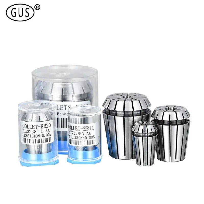 1pcs ER11 ER16 ER20 ER25 ER32 High Precision 0.008mm Spring Collet Chuck Suitable Engraving Machine Spindle CNC Machining Center
1pcs ER11 ER16 ER20 ER25 ER32 High Precision 0.008mm Spring Collet Chuck Suitable Engraving Machine Spindle CNC Machining Center