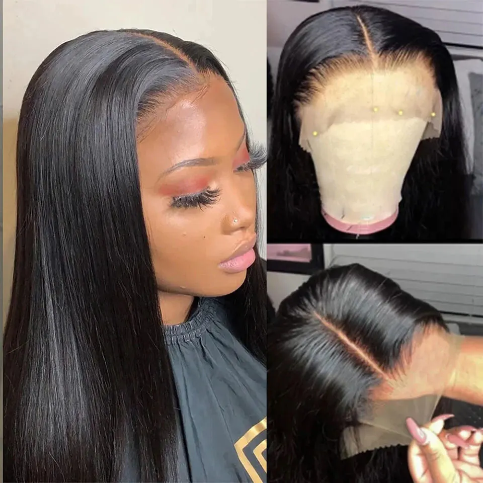 150% Density Brazilian Straight Lace Front Human Hair Wigs For Women Straight Human Hair Lace Frontal Wigs Pre Plucked 30 Inch 
150% Density Brazilian Straight Lace Front Human Hair Wigs For Women Straight Human Hair Lace Frontal Wigs Pre Plucked 30 Inch