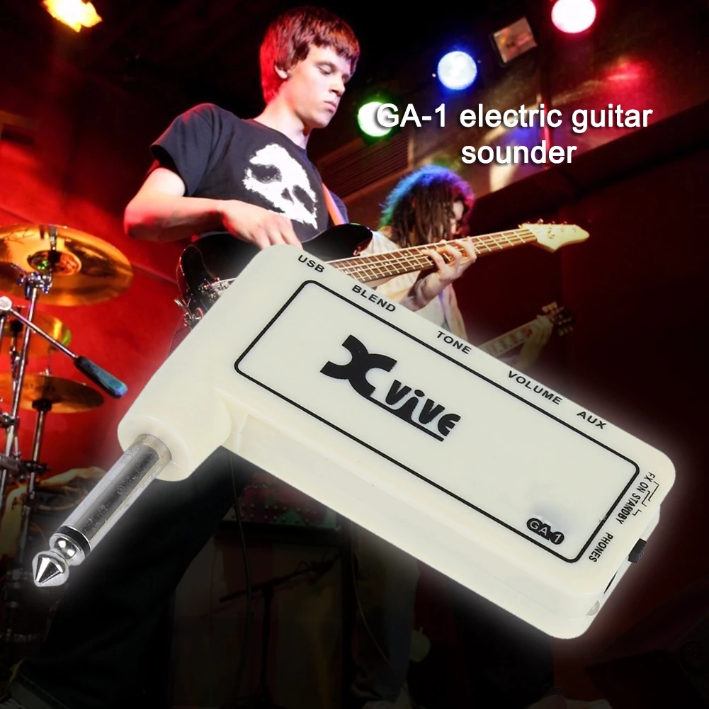 Guitar Effect GA-1 Earphone Amplifier Amp Electric Guitar Accessories Parts Musical Instrument Tools
Guitar Effect GA-1 Earphone Amplifier Amp Electric Guitar Accessories Parts Musical Instrument Tools