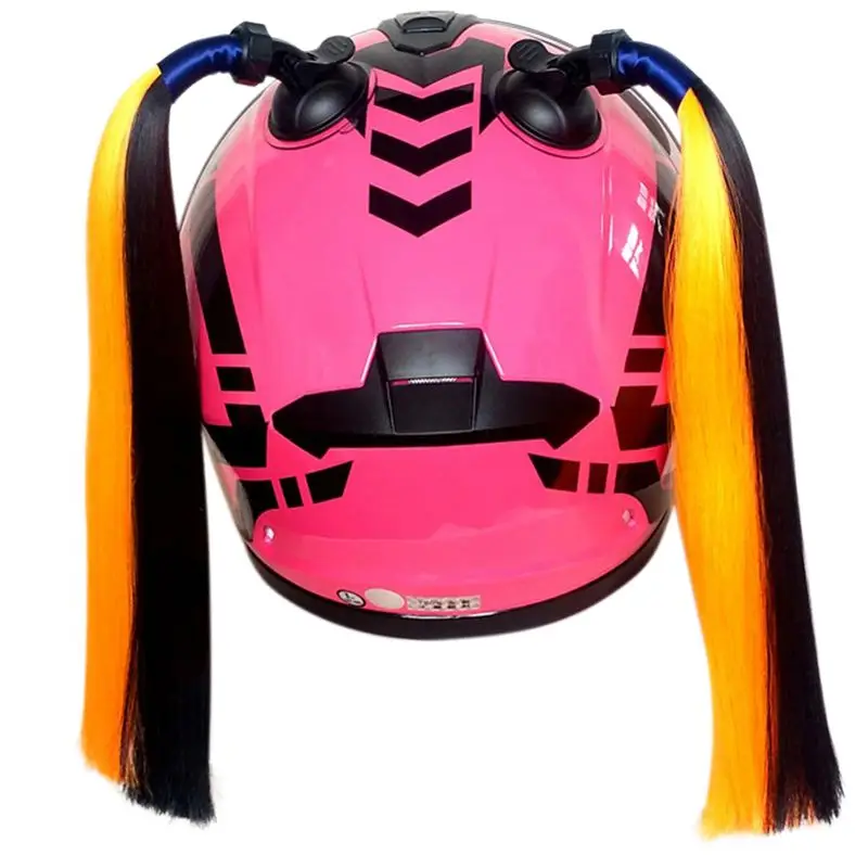 2pcs/Set DIY Fashion New Motorcycle Helmet Braids Woman Braids Wig For Motorbike Helmets Sucker Helmet Decoration Punk Style
2pcs/Set DIY Fashion New Motorcycle Helmet Braids Woman Braids Wig For Motorbike Helmets Sucker Helmet Decoration Punk Style