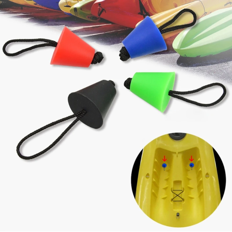 4Pcs/Set Universal Kayak Scupper Plug Stopper Drain Holes for Kayak Inflatable Boat Canoe Rowing Boat Accessories 4 Colors
4Pcs/Set Universal Kayak Scupper Plug Stopper Drain Holes for Kayak Inflatable Boat Canoe Rowing Boat Accessories 4 Colors