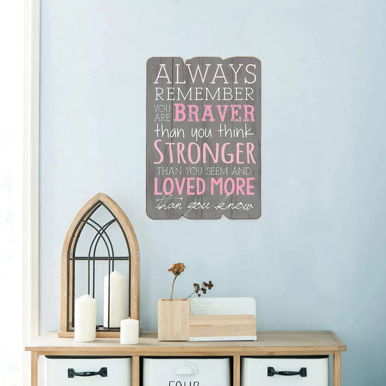 MACVAD 11.81"X15.75" Decorative Wooden Wall Signs for Home Decor Vintage Inspirational Wall Decor Signs with Quotes Sayings
MACVAD 11.81"X15.75" Decorative Wooden Wall Signs for Home Decor Vintage Inspirational Wall Decor Signs with Quotes Sayings