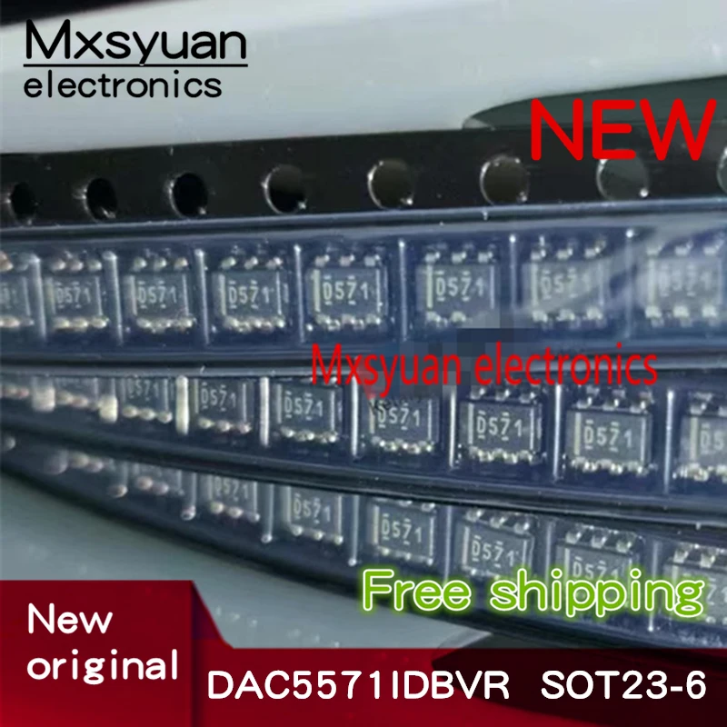 10 шт. ~ 100 шт./партия DAC5571IDBVR DAC5571IDBVT D571 DAC5571 SOT23-6 
10 шт. ~ 100 шт./партия DAC5571IDBVR DAC5571IDBVT D571 DAC5571 SOT23-6