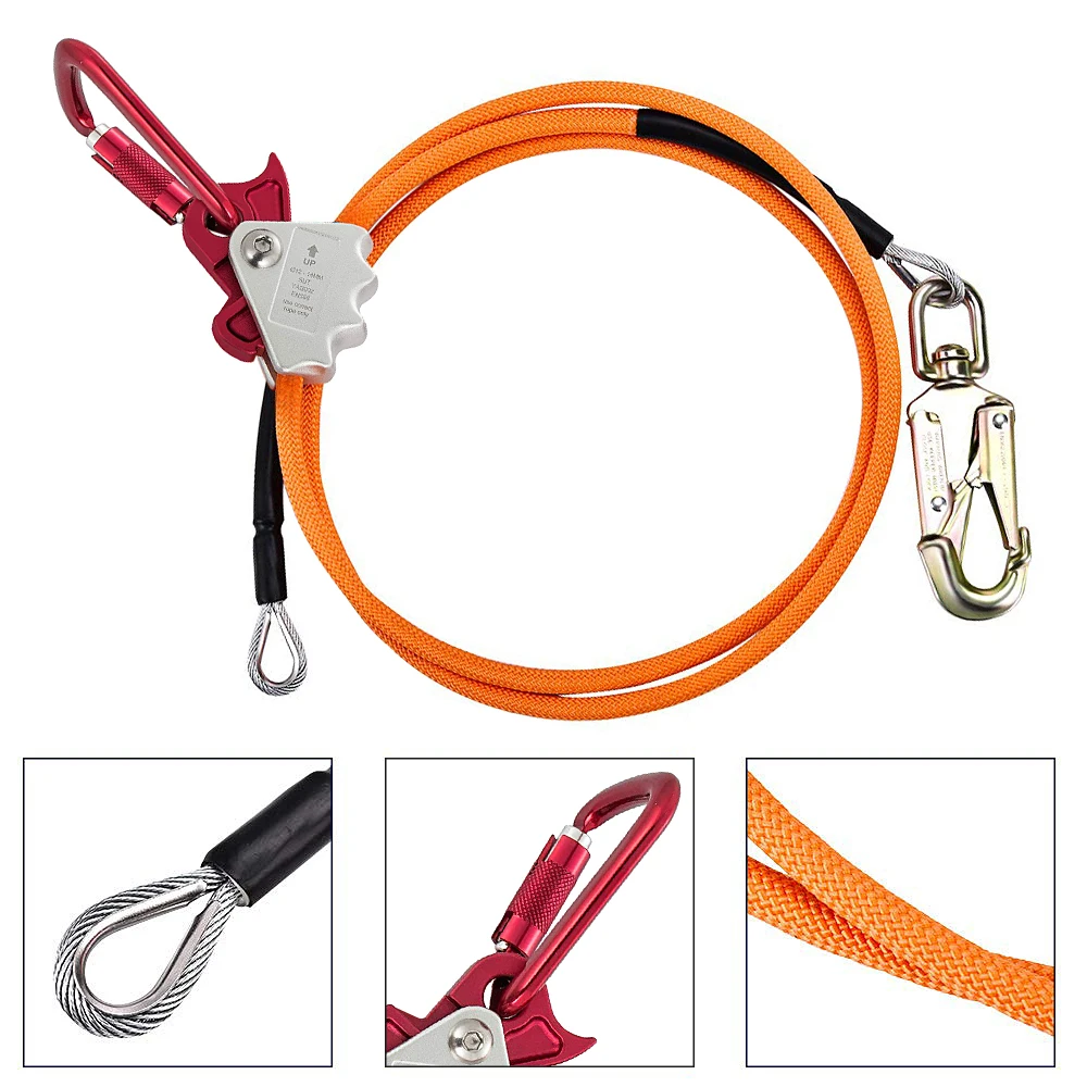 2.4 Meters Outdoor Rope Climbing Rope Tear-Resistant Safety Rope Portable Climbing Lanyard
2.4 Meters Outdoor Rope Climbing Rope Tear-Resistant Safety Rope Portable Climbing Lanyard