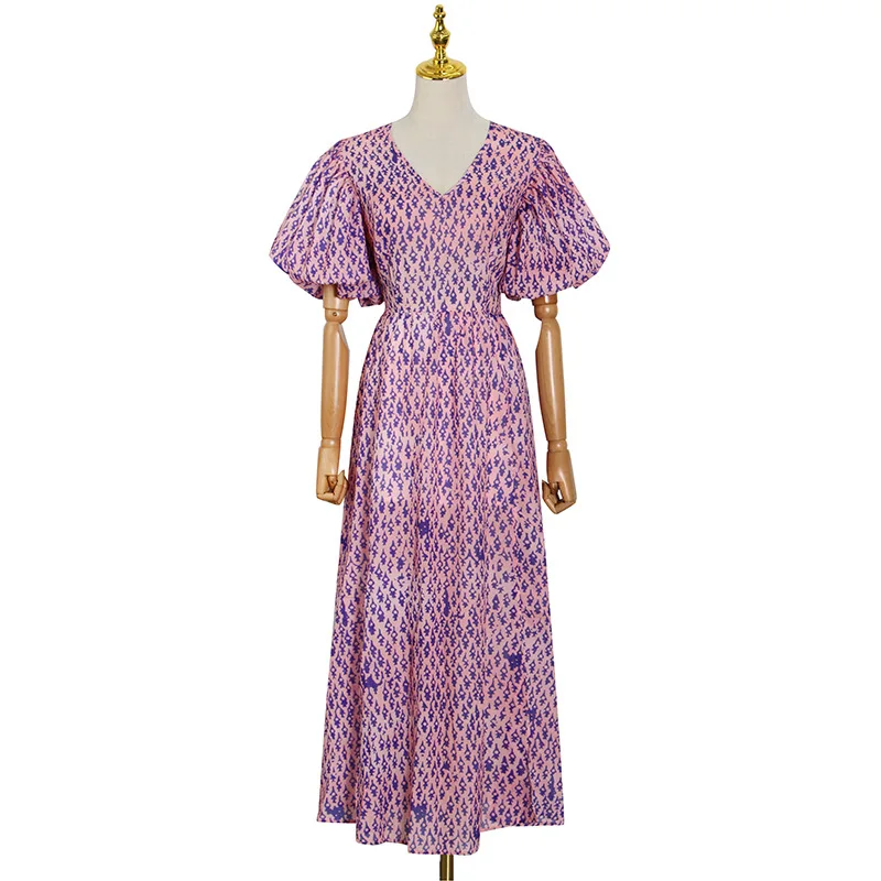 202 High Quality Dress for Women Half Sleeve Sexy Long Dress Flower Printed Summer Dress Holiday and Vocation Dress for Women
202 High Quality Dress for Women Half Sleeve Sexy Long Dress Flower Printed Summer Dress Holiday and Vocation Dress for Women