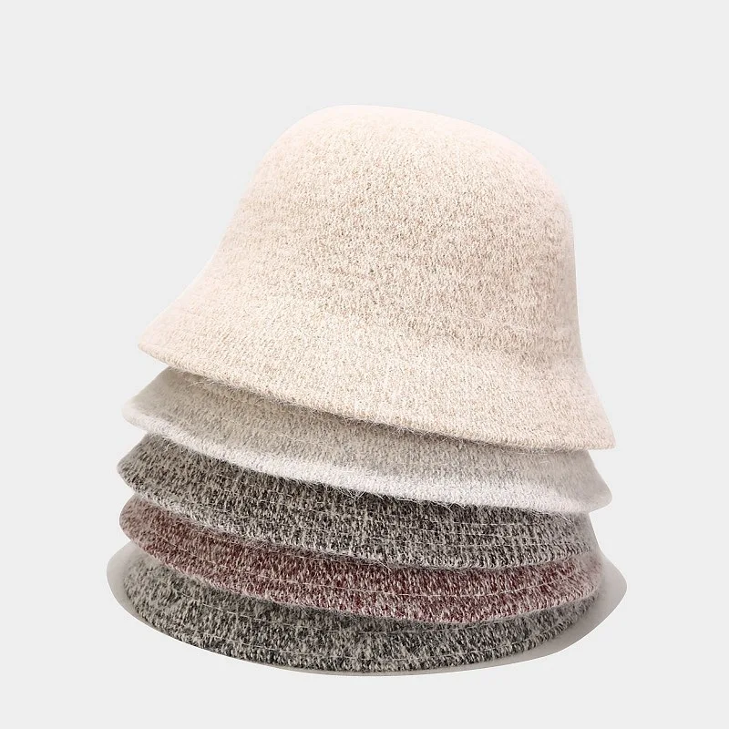 NEW Fashion Rabbit Fur Bucket Hat For Women Fall Winter Fisherman Hats Female Outdoor Street Trend Panama Basin Cap casquette
NEW Fashion Rabbit Fur Bucket Hat For Women Fall Winter Fisherman Hats Female Outdoor Street Trend Panama Basin Cap casquette