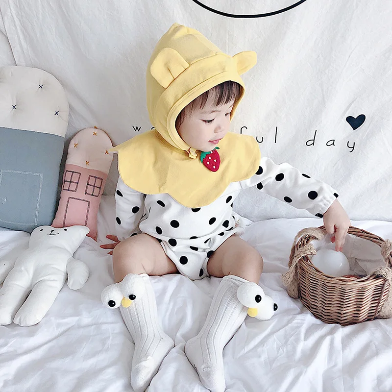 infants clothes sets baby girls autumn dot printed strawberry splicing romper+Hat 2PCS set newborn birthday party bodysuit 3-18M
infants clothes sets baby girls autumn dot printed strawberry splicing romper+Hat 2PCS set newborn birthday party bodysuit 3-18M