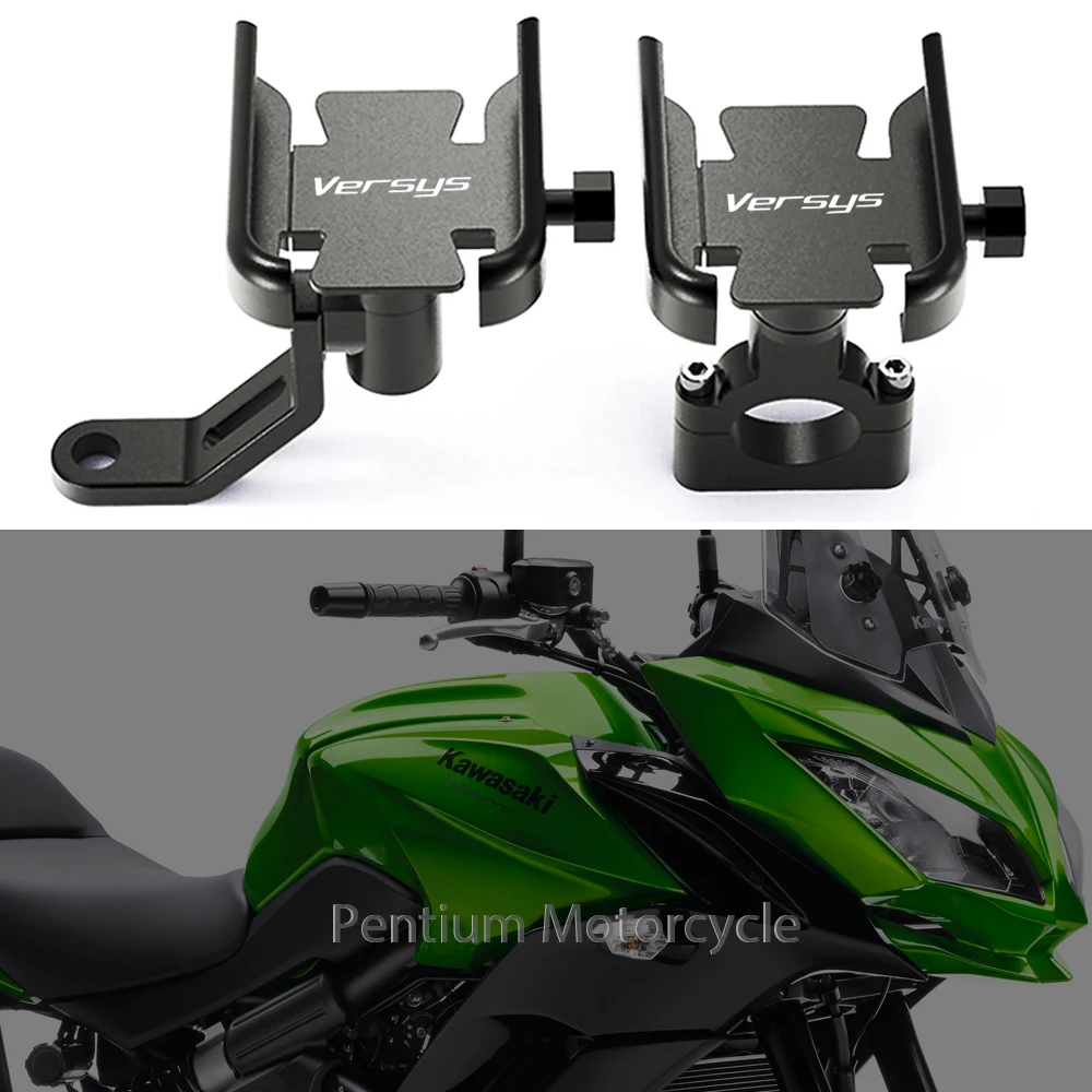 For KAWASAKI Versys 650 1000 X300 Versys650 Versys1000 Versys-X300 Motorcycle Handlebar Mobile Phone Holder GPS Stand Bracket
For KAWASAKI Versys 650 1000 X300 Versys650 Versys1000 Versys-X300 Motorcycle Handlebar Mobile Phone Holder GPS Stand Bracket