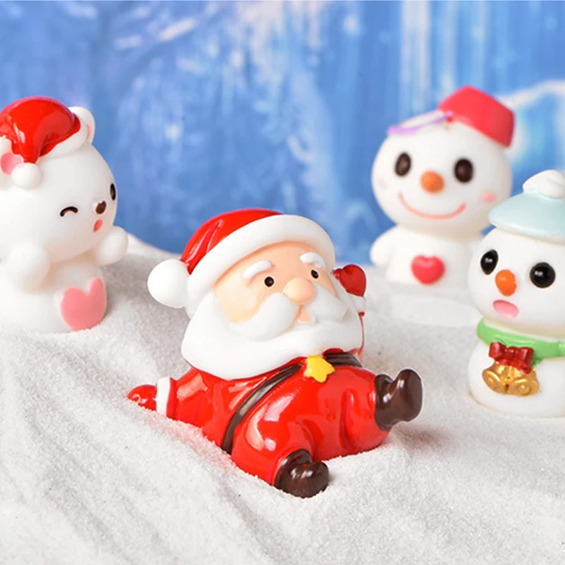Decorative Cute Santa Ornaments Resin Ornaments Snowman Ornaments Art Crafts Micro Landscape Snow Landscaping Ornaments.
Decorative Cute Santa Ornaments Resin Ornaments Snowman Ornaments Art Crafts Micro Landscape Snow Landscaping Ornaments.