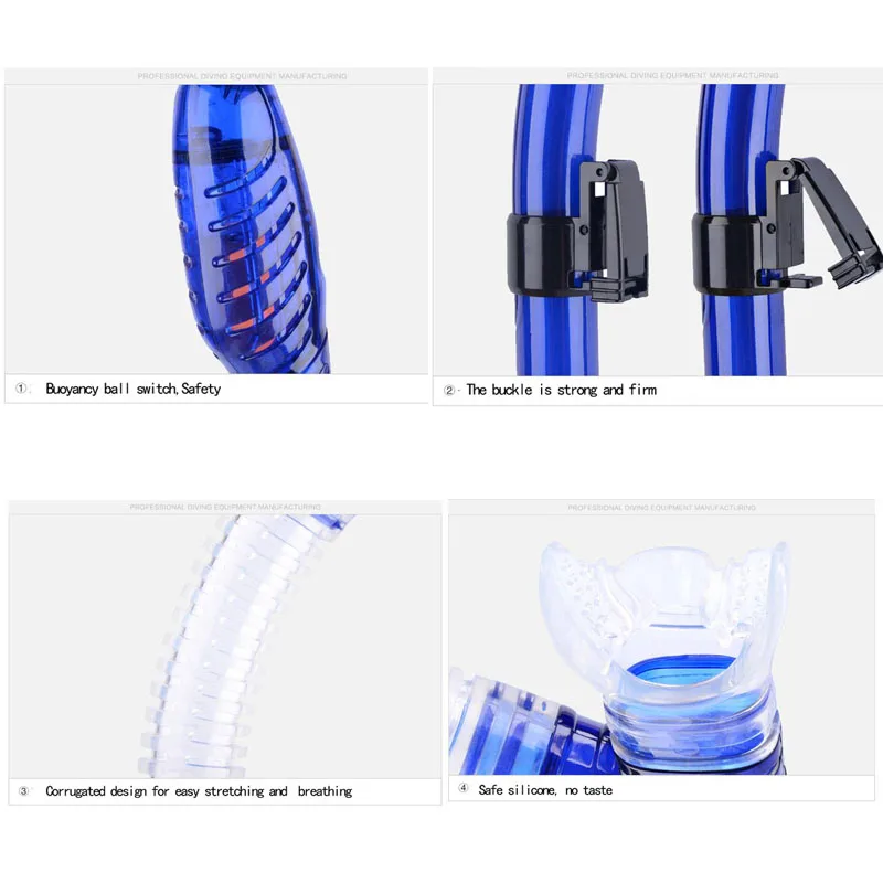 Professional Diving Mask Full Dry Silicone Tube Set Men Women Snorkel Diving Masks Anti Fog Swimming Goggle Sports Equipment
Professional Diving Mask Full Dry Silicone Tube Set Men Women Snorkel Diving Masks Anti Fog Swimming Goggle Sports Equipment