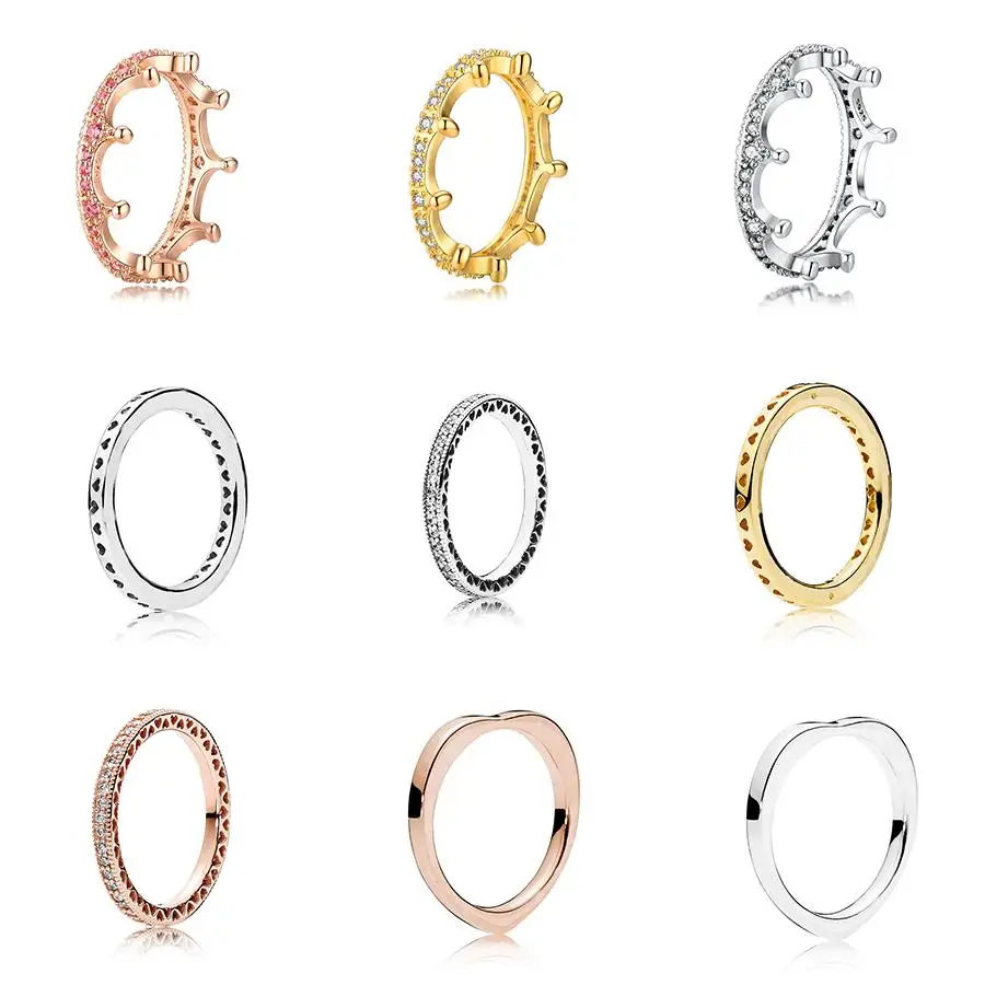 Women 925 Sterling Silver Rings Red Crystal Diy Crown Finger Ring Round Heart Shape For Women Wedding Party Jewelry Gift
Women 925 Sterling Silver Rings Red Crystal Diy Crown Finger Ring Round Heart Shape For Women Wedding Party Jewelry Gift