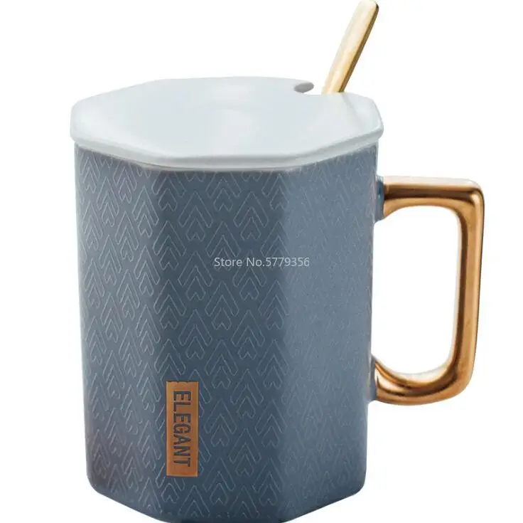 Exquisite Classic Style Gold-rimmed Ceramic Cup Set Office Milk Coffee Cup Whole Cup Elegant Mug with Lid Gold Handle
Exquisite Classic Style Gold-rimmed Ceramic Cup Set Office Milk Coffee Cup Whole Cup Elegant Mug with Lid Gold Handle