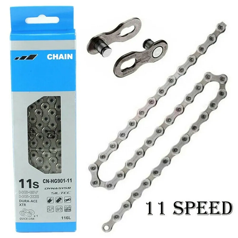 HG901 11-Speed Bike Chains Dura-Ace XTR Bike Chain 116L Quick Links Durable MTB Road Bike Accessories Bicycle Parts Bicicleta
HG901 11-Speed Bike Chains Dura-Ace XTR Bike Chain 116L Quick Links Durable MTB Road Bike Accessories Bicycle Parts Bicicleta