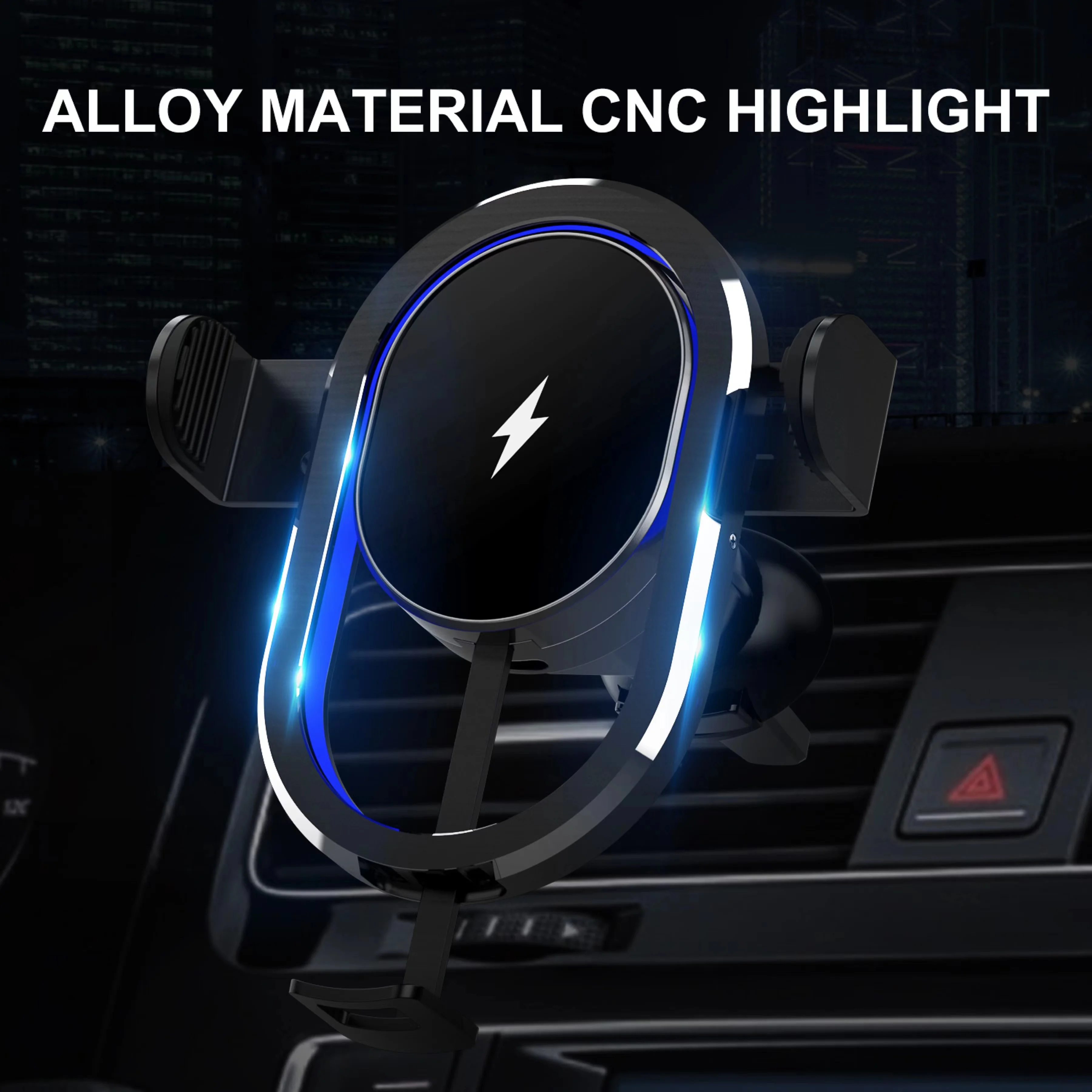 ZUIDID-IPhone and Samsung car Qi wireless automatic charger, 13 12 11 XR x 8 and S20 S10, 15W mobile phone holder
ZUIDID-IPhone and Samsung car Qi wireless automatic charger, 13 12 11 XR x 8 and S20 S10, 15W mobile phone holder
