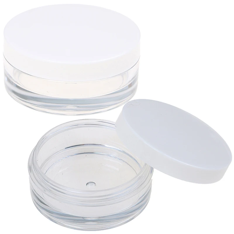 15g Plastic Cosmetics Jar Makeup Box Nail Art Storage Pot Container Clear Sample Lotion Face Cream Bottles Powder Box
15g Plastic Cosmetics Jar Makeup Box Nail Art Storage Pot Container Clear Sample Lotion Face Cream Bottles Powder Box