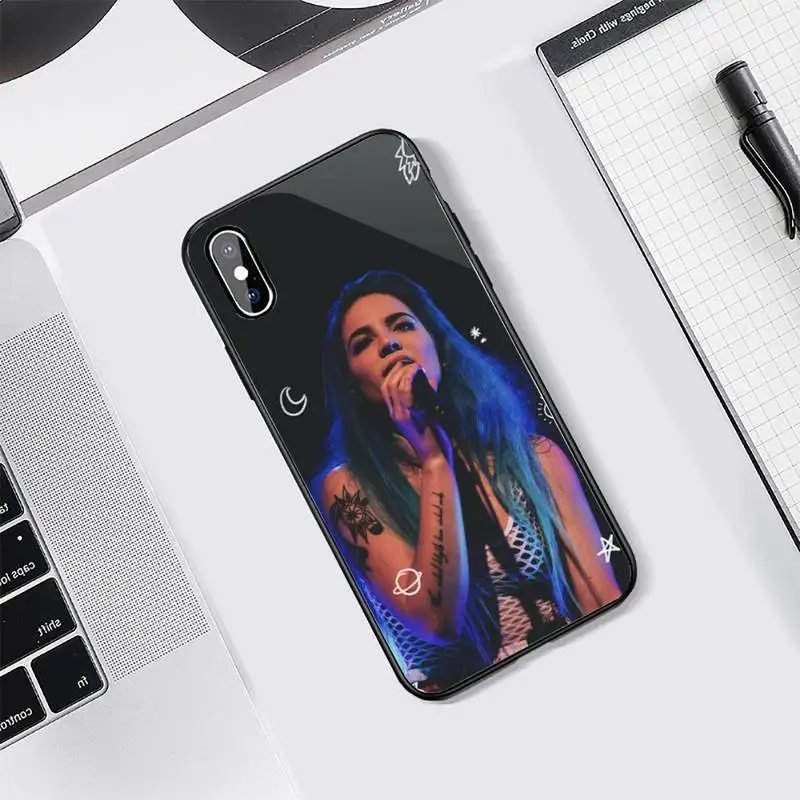Halsey America singer star Phone Case Tempered glass For iphone 5C 6 6S 7 8 plus X XS XR 11 PRO MAX
Halsey America singer star Phone Case Tempered glass For iphone 5C 6 6S 7 8 plus X XS XR 11 PRO MAX