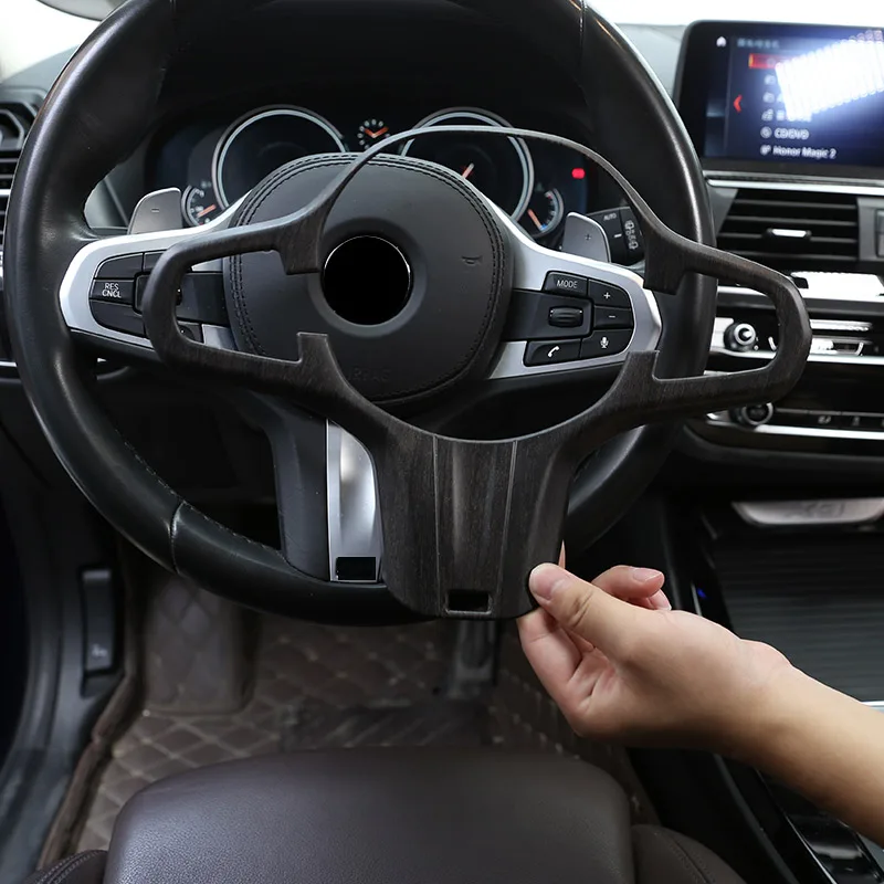 For BMW 5 series G30 X4 X3 G01 G02 17-21 M Sport ABS Carbon Fiber Car Steering Wheel Button Frame Cover Sticker Car Accessories
For BMW 5 series G30 X4 X3 G01 G02 17-21 M Sport ABS Carbon Fiber Car Steering Wheel Button Frame Cover Sticker Car Accessories