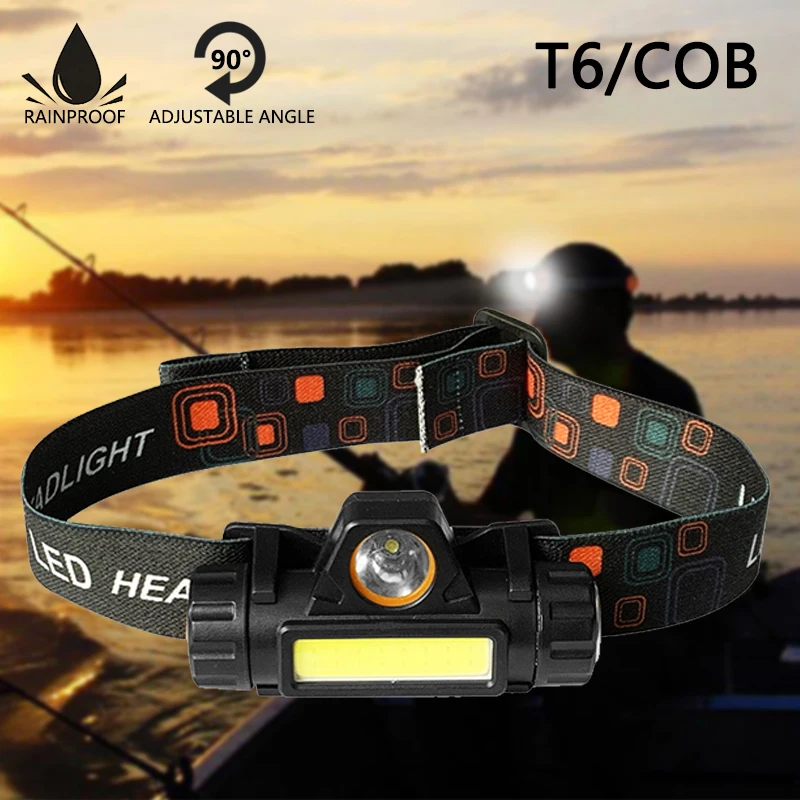 Most Powerful Headlight XPE+COB USB Rechargeable Headlamp Built-in Battery Head Light Waterproof Head Torch Camping Head Lamp
Most Powerful Headlight XPE+COB USB Rechargeable Headlamp Built-in Battery Head Light Waterproof Head Torch Camping Head Lamp