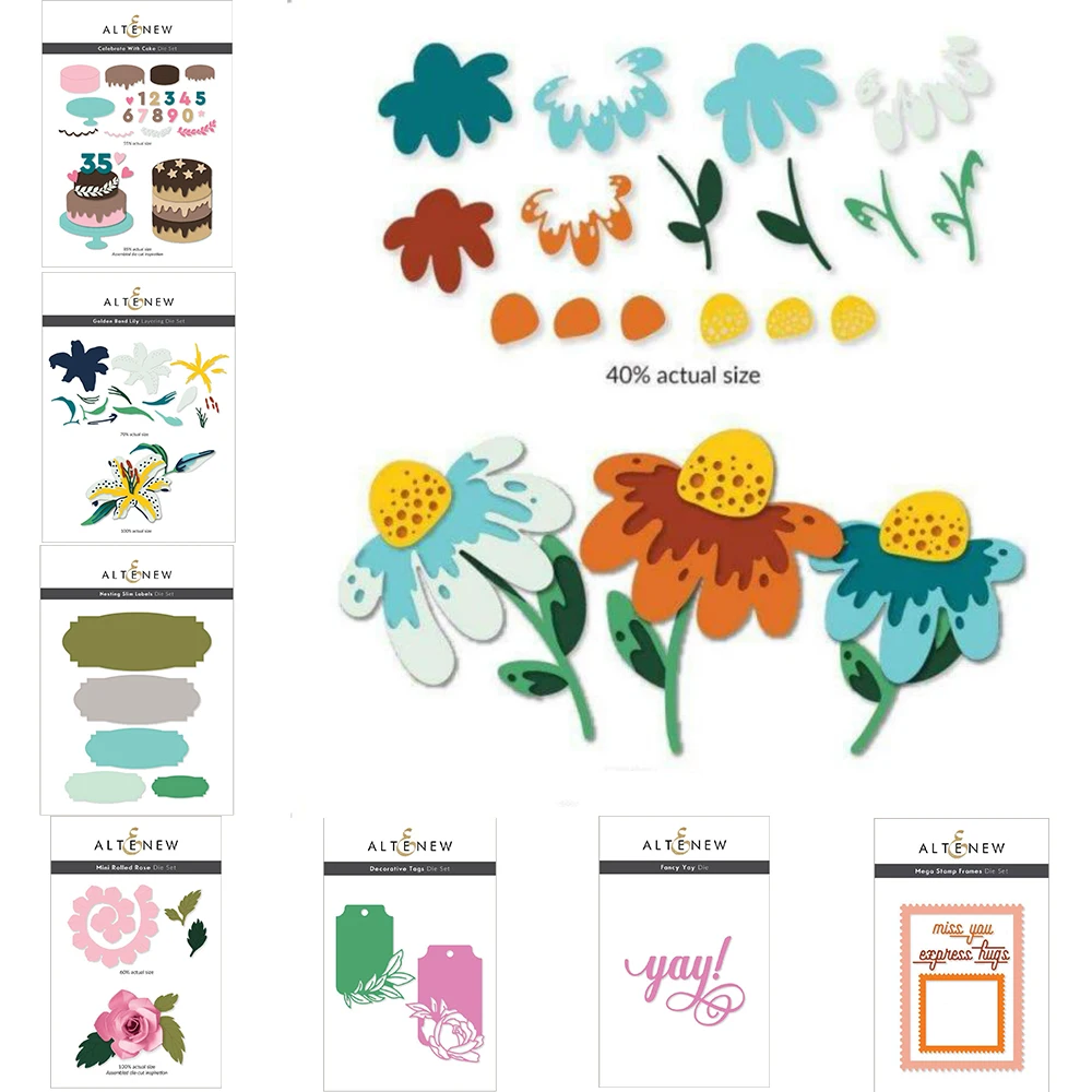Cake Daisies Band Lily Labels New Metal Cutting Dies Scrapbook Decorate Embossing Stencil Handmade Diy Gift Card Mold
Cake Daisies Band Lily Labels New Metal Cutting Dies Scrapbook Decorate Embossing Stencil Handmade Diy Gift Card Mold