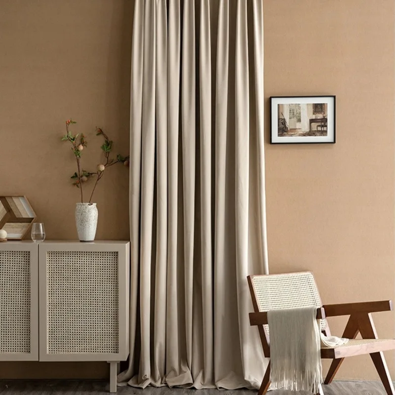 Australian Wool Velvet Shading Curtains for Living Dining Room Bedroom Nordic Light Luxury Modern Simple French Retro Curtains
Australian Wool Velvet Shading Curtains for Living Dining Room Bedroom Nordic Light Luxury Modern Simple French Retro Curtains