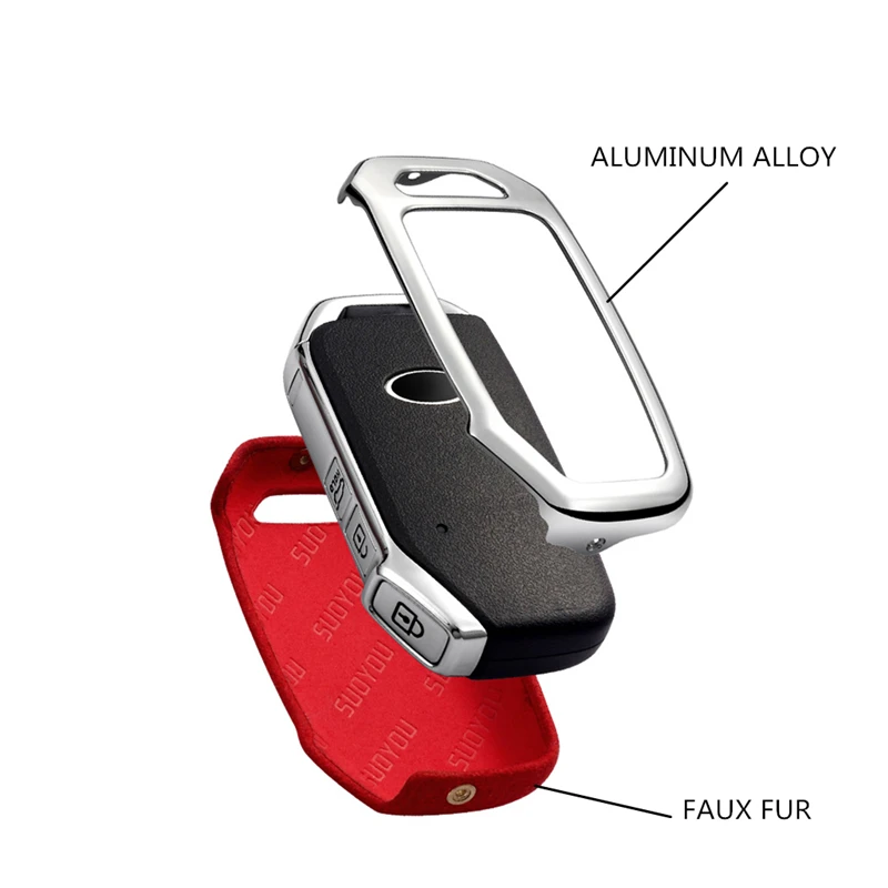 Suede Leather Zinc alloy Car Key Protection case For Kia KX3/KX5/K3S/RIO/Ceed/Cerato/Optima/K5/Sportage/Sorento Car Styling L72
Suede Leather Zinc alloy Car Key Protection case For Kia KX3/KX5/K3S/RIO/Ceed/Cerato/Optima/K5/Sportage/Sorento Car Styling L72