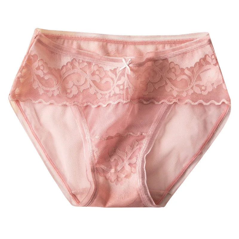 Spring and Summer Japanese New Lace Mid-Waist Breathable Cotton Bottom Crotch Women 's Briefs
Spring and Summer Japanese New Lace Mid-Waist Breathable Cotton Bottom Crotch Women 's Briefs