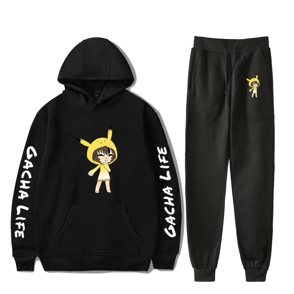 Men Sweat Suit Set Hot Game Gacha Life Hooded Sweatshirts Sporting Suits Men's Tracksuits Two Piece Hoodies+Pants 2pcs Sets
Men Sweat Suit Set Hot Game Gacha Life Hooded Sweatshirts Sporting Suits Men's Tracksuits Two Piece Hoodies+Pants 2pcs Sets
