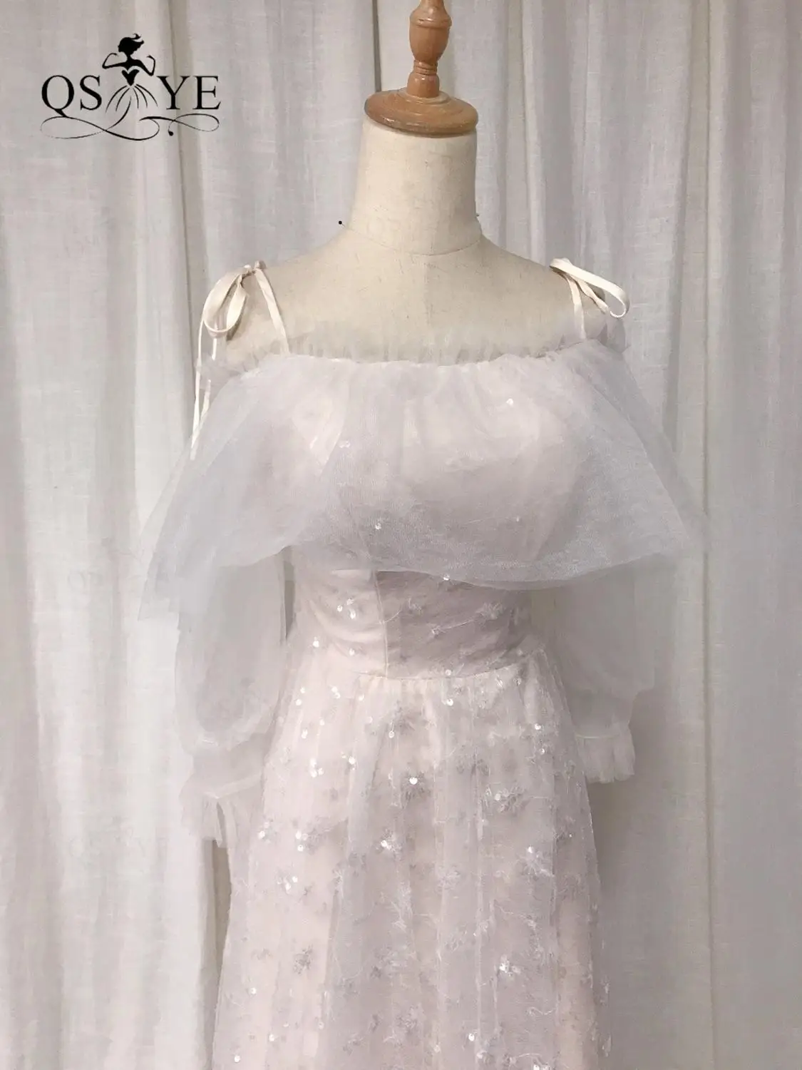 Gitter Sequin Short Prom Dresses 2021 Champagne Evening Dress Long Sleeves Shoulder Straps Party Gown Tulle Girl Prom Gown New
Gitter Sequin Short Prom Dresses 2021 Champagne Evening Dress Long Sleeves Shoulder Straps Party Gown Tulle Girl Prom Gown New