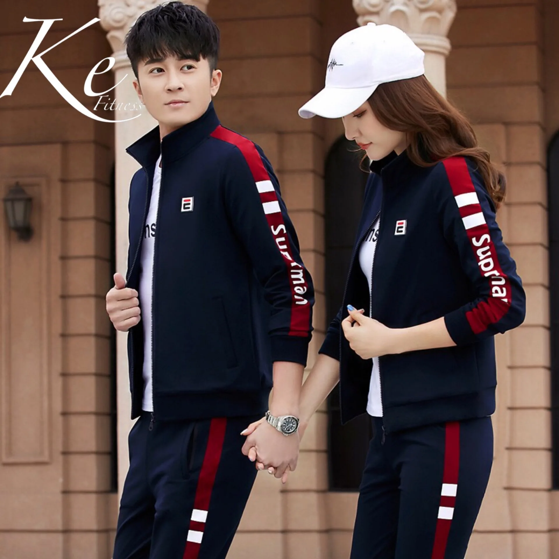 KE 2021 unisex red striped 3 pieces t-shirt and tracksuit sport set man large size plus sportswear woman sport suit men
KE 2021 unisex red striped 3 pieces t-shirt and tracksuit sport set man large size plus sportswear woman sport suit men