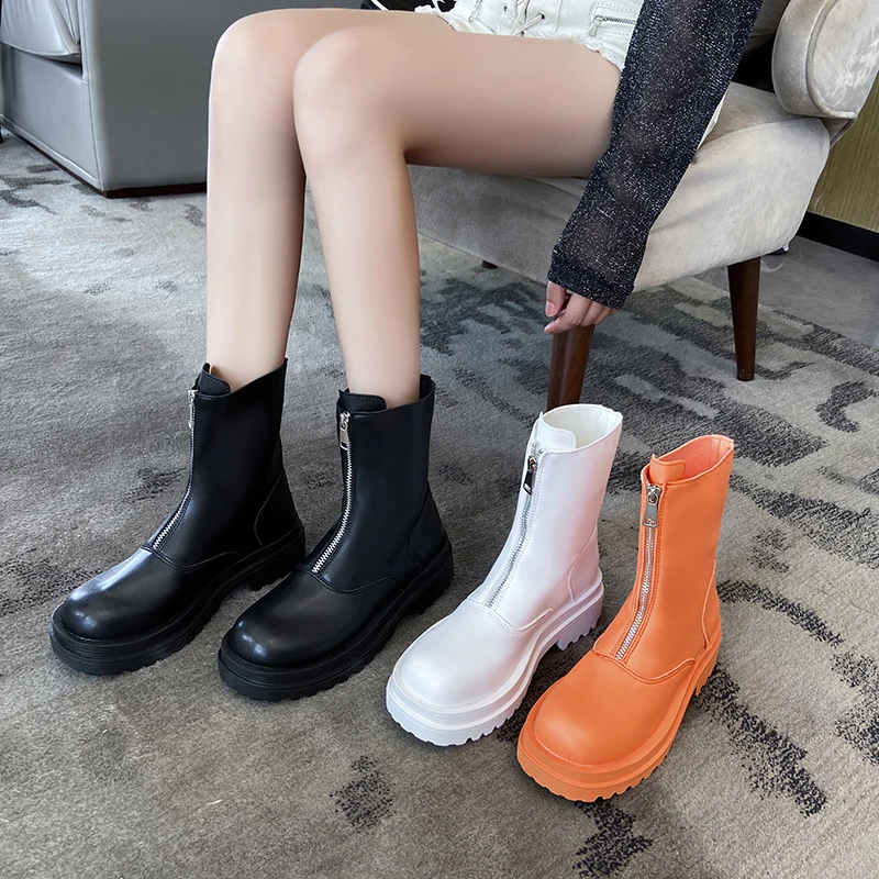 High Quality Wearable Female Motorcycle Boots Zipper Skinny Sneakers Boot for Ladies Autumn Split Leather Anti-Slip Outdoor Boot
High Quality Wearable Female Motorcycle Boots Zipper Skinny Sneakers Boot for Ladies Autumn Split Leather Anti-Slip Outdoor Boot