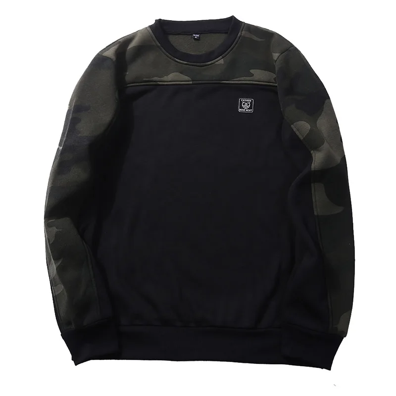2021 Streetwear Top Camo Patchwork Round Neck Sweatshirt Autumn Jumper Sweatshirts Men XXL Men Oversize Pullover Hip Hop Hoodies
2021 Streetwear Top Camo Patchwork Round Neck Sweatshirt Autumn Jumper Sweatshirts Men XXL Men Oversize Pullover Hip Hop Hoodies