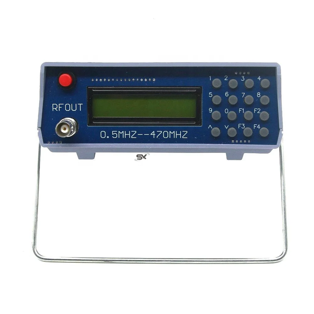 0.5Mhz - 470Mhz RF Signal Generator Meter Tester for FM Radio Walkie-Talkie Debug
0.5Mhz - 470Mhz RF Signal Generator Meter Tester for FM Radio Walkie-Talkie Debug