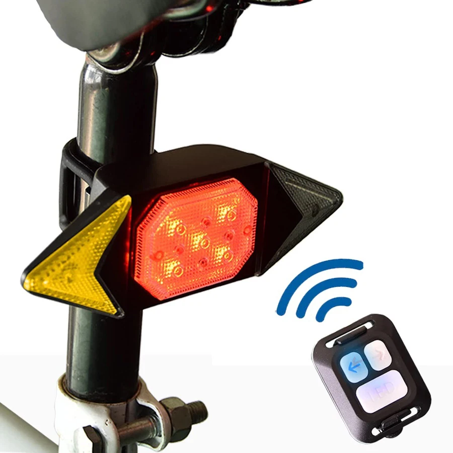 Wireless Road Bike Taillight Remote Control MTB LED Rear Flashlight For Bicycle Turn Signal Tail Light USB Charging Cycling Lamp
Wireless Road Bike Taillight Remote Control MTB LED Rear Flashlight For Bicycle Turn Signal Tail Light USB Charging Cycling Lamp