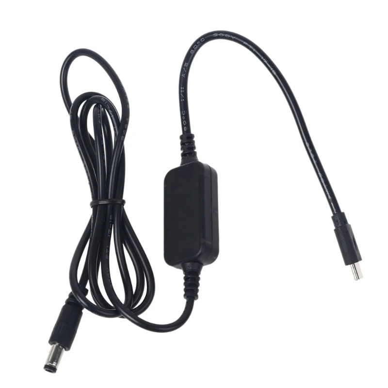 Type C USB C PD to 9V 12V 15V 20V 5.5x2.5mm Conveter Cable with Output Voltage Display for Wifi Router LED Light CCTV Fan
Type C USB C PD to 9V 12V 15V 20V 5.5x2.5mm Conveter Cable with Output Voltage Display for Wifi Router LED Light CCTV Fan