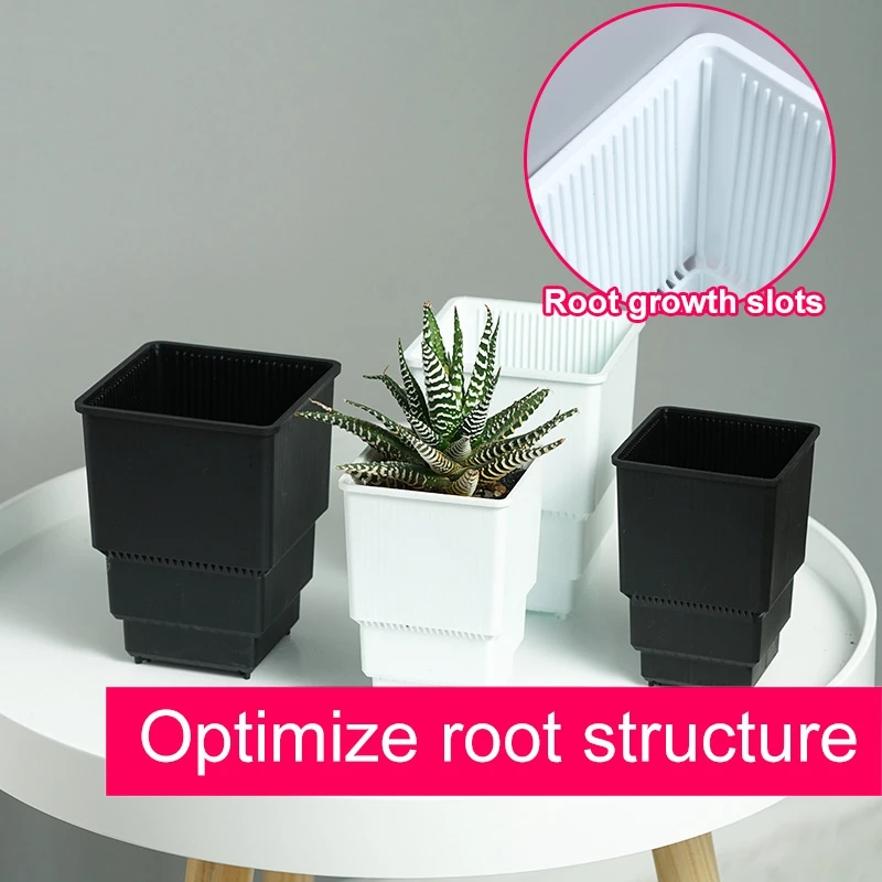 100 Black Flower Pot Holes Square Grid Mat Bonsai Pot Bottom Grid Mat with High-Waisted Flower Pot Set
100 Black Flower Pot Holes Square Grid Mat Bonsai Pot Bottom Grid Mat with High-Waisted Flower Pot Set