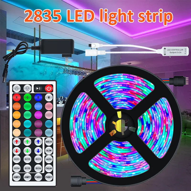 RGB 2835 Light Led Strip 12 V Tv Backlight for Cabinets Led Lights Strips Decor for Room Decoration Lighting for Home Lightings
RGB 2835 Light Led Strip 12 V Tv Backlight for Cabinets Led Lights Strips Decor for Room Decoration Lighting for Home Lightings