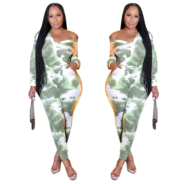 Contrast Green Printed High Street Fashion Women Jumpsuits Deep V Neck Long Sleeve Rompers Casual One Piece Overalls Wholesale
Contrast Green Printed High Street Fashion Women Jumpsuits Deep V Neck Long Sleeve Rompers Casual One Piece Overalls Wholesale