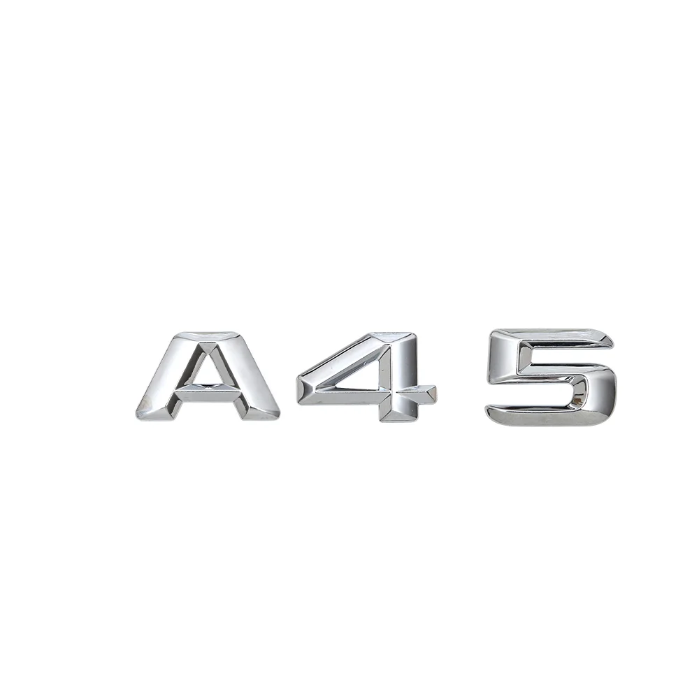 Хромированный ABS пластиковый автомобильный багажник задние буквы значок эмблема