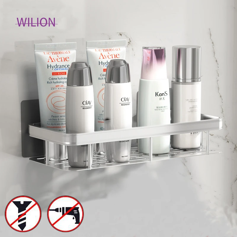 No Drilling Self Adhesive Shower Bath Storage Holder Punch Free Aluminium Kitchen Hanger Bathroom Corner Shelf
No Drilling Self Adhesive Shower Bath Storage Holder Punch Free Aluminium Kitchen Hanger Bathroom Corner Shelf