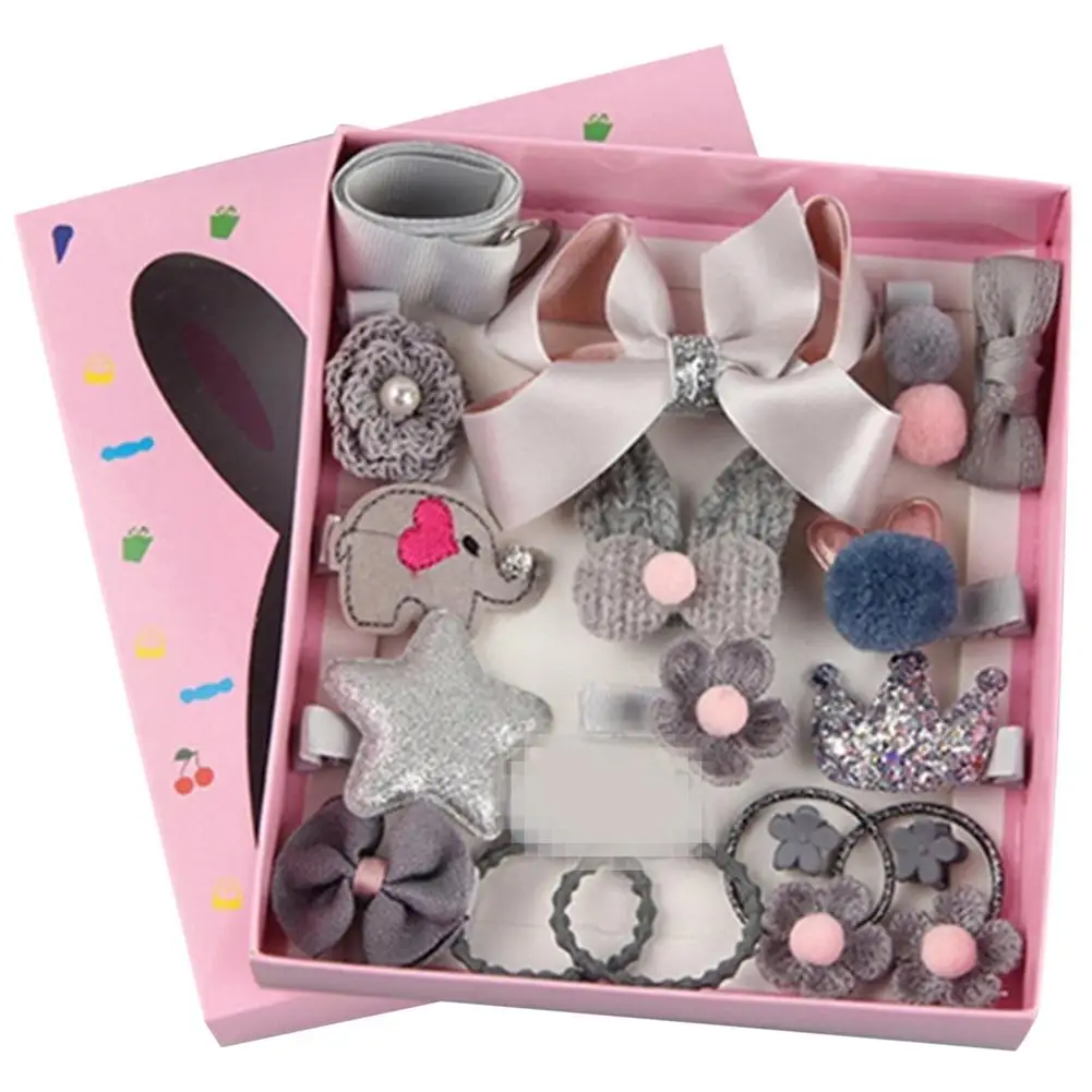 18 шт., детские заколки для волос 
18 шт., детские заколки для волос