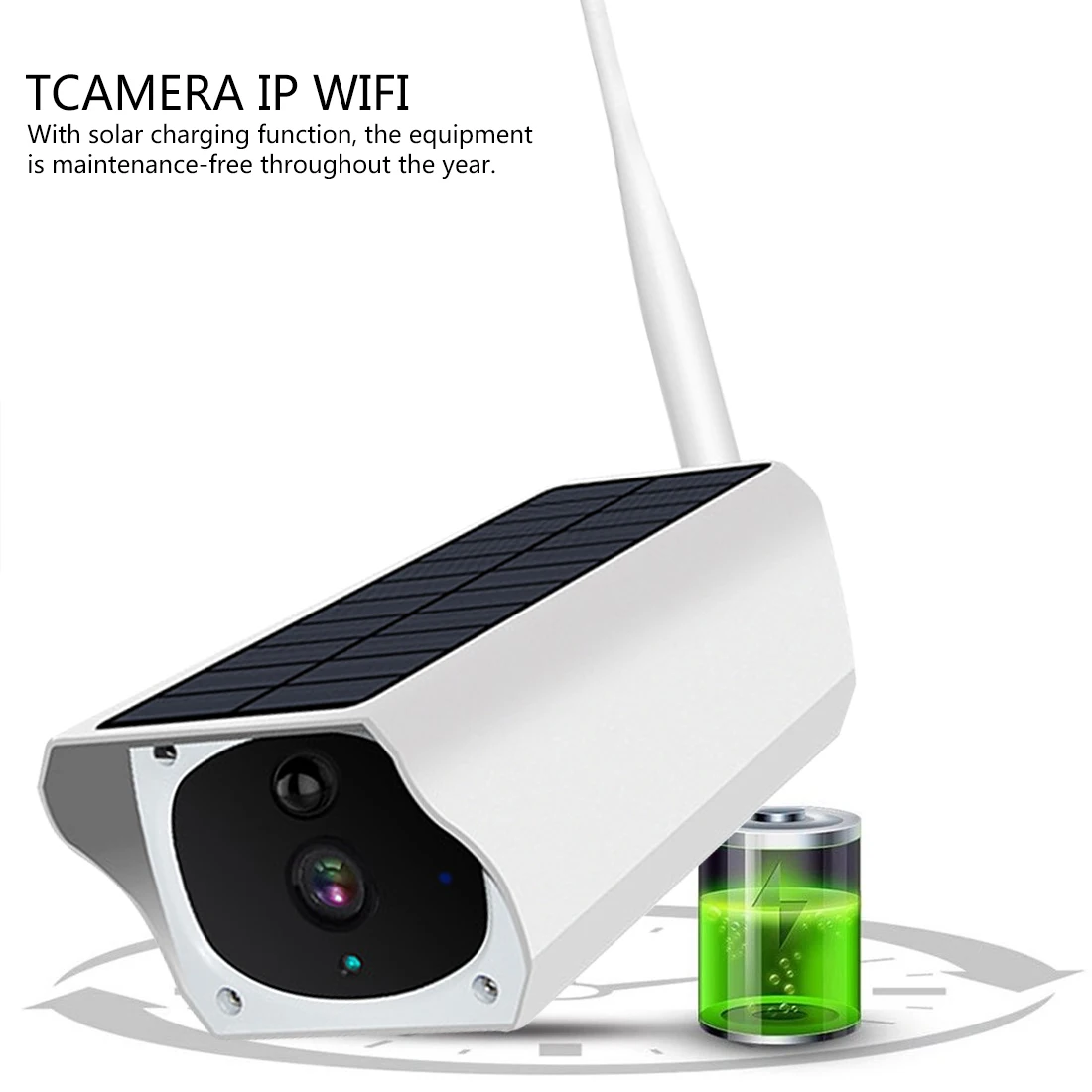 1080P Wireless WIFI Camera Solar Powered Camera Home Security Surveillance Camera WaterProof IP66 Cameras
1080P Wireless WIFI Camera Solar Powered Camera Home Security Surveillance Camera WaterProof IP66 Cameras