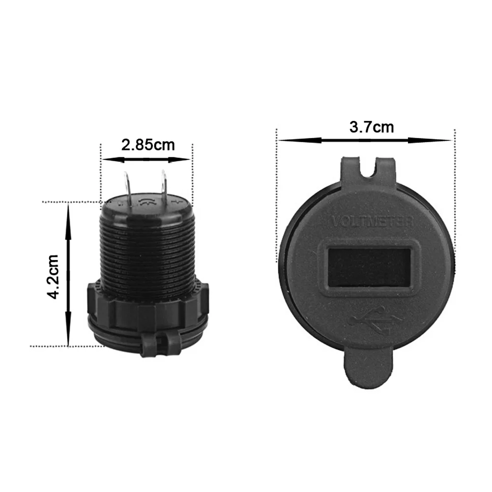 Quick Charge 3.0 Waterproof Dual Ports USB Charger Socket Adapter Power Outlet Display Voltmeter for Car Boat Motorcycle Vehicle
Quick Charge 3.0 Waterproof Dual Ports USB Charger Socket Adapter Power Outlet Display Voltmeter for Car Boat Motorcycle Vehicle