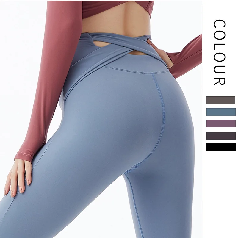 Seamless Yoga Pants Peach Hip Back Cross Track Pants Womens Trousers Quick-Drying Running Fitness Pants High Waist Yoga Pants
Seamless Yoga Pants Peach Hip Back Cross Track Pants Womens Trousers Quick-Drying Running Fitness Pants High Waist Yoga Pants
