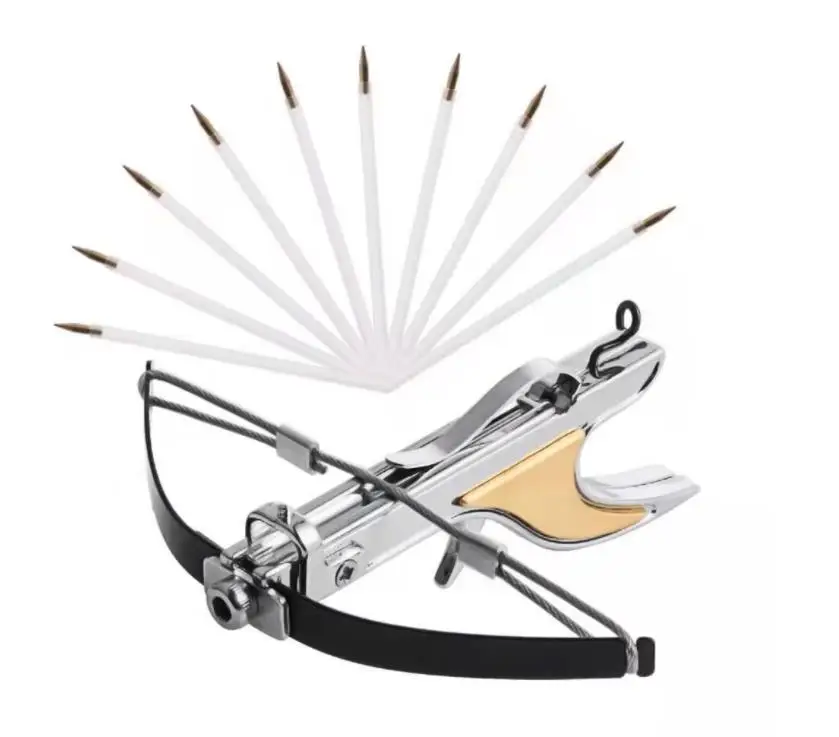 Pistol Crossbow Arrow Aluminium Crossbow Bolt Arrow 6.2" Steel Tips Hunting Arrow for Mini Crossbow Archery 
Pistol Crossbow Arrow Aluminium Crossbow Bolt Arrow 6.2" Steel Tips Hunting Arrow for Mini Crossbow Archery