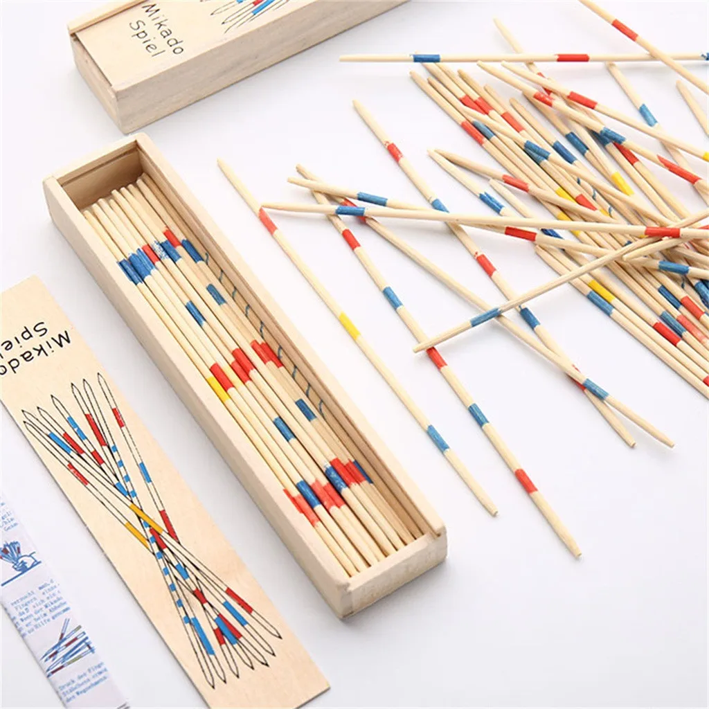 Baby Educational Wooden Traditional Mikado Spiel Pick Up Sticks With Box Game Children's Preschool Educational Toys Gifts#fs
Baby Educational Wooden Traditional Mikado Spiel Pick Up Sticks With Box Game Children's Preschool Educational Toys Gifts#fs