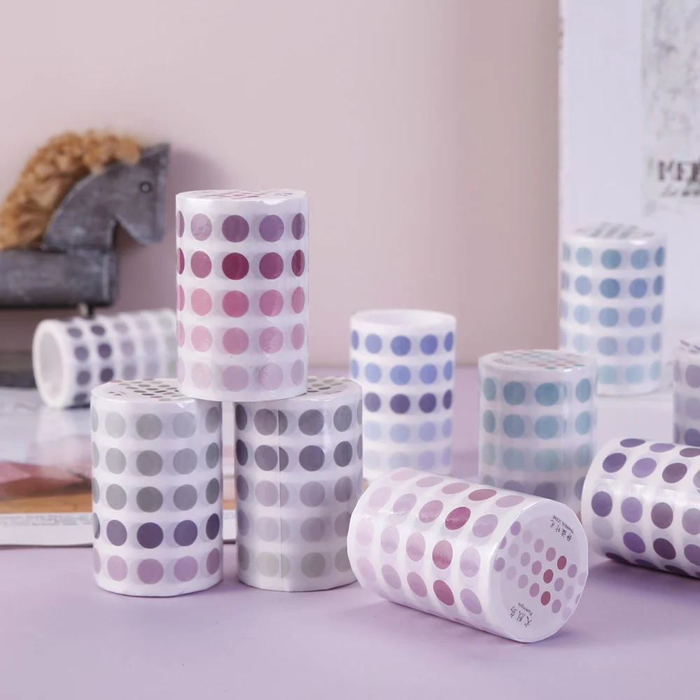 Color Dot Stickers for Student Scrapbooking Sticker Decorate Base Material With Gradient Dot Stickers DIY Washi Tape Diary Decor
Color Dot Stickers for Student Scrapbooking Sticker Decorate Base Material With Gradient Dot Stickers DIY Washi Tape Diary Decor