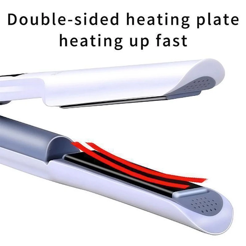 Usb Charging Curler Hair Straightener Tool Mini Wireless Cordless Flat Iron Curling Iron
Usb Charging Curler Hair Straightener Tool Mini Wireless Cordless Flat Iron Curling Iron